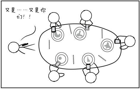 新哲学家就餐问题